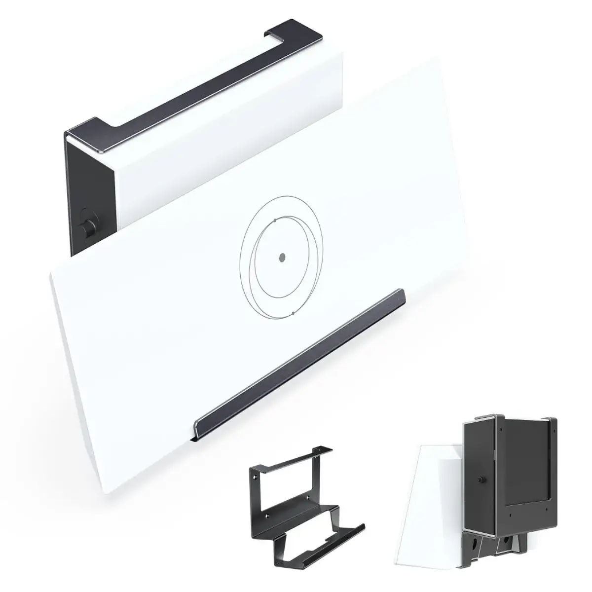 Starlink Gen 3 Router Mount, 2-in-1 Wall Mount for Starlink Standard Gen 3 Mesh Router and Starlink Gen 3 Power Supply Mounting Kit - Main Image